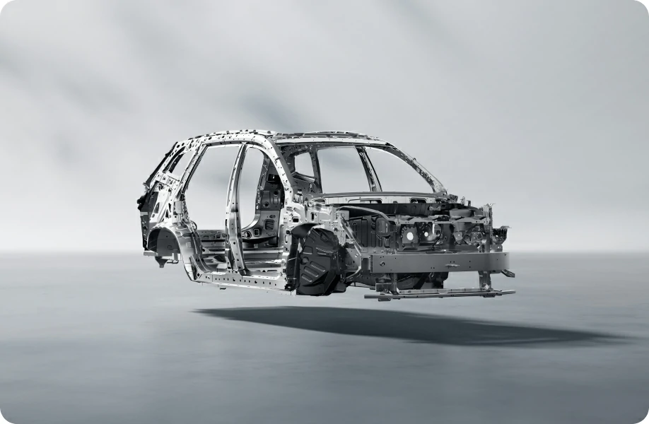 Bodi high-strength terintegrasi dengan T1X platform